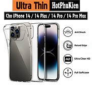 Ốp lưng silicon dẻo cho iPhone 14 14 Plus 14 Pro 14 Pro Max hiệu Ultra