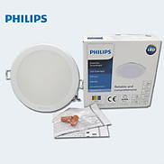 Đèn LED tròn âm trần 125mm 10W Philips