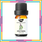 Tinh Dầu Hương Nhu Kobi Holy Basil Essential Oil Giúp Chăm Sóc Da Đầu