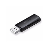 Đầu đọc thẻ USB 2.0 hỗ trợ thẻ SD TF Màu Đen Ugreen 264OL60721CM Hàng