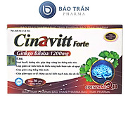 Viên uống bổ não Cinavitt Forte hoạt huyết dưỡng não, giảm đau đầu, mất