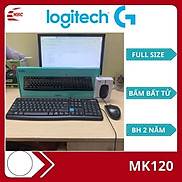 Bộ bàn phím và chuột máy tính có dây Logitech B100 K120- Hàng chính hãng