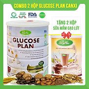Combo 2 hộp Sữa Glucose Plan Canxi Soyna 900g tặng kèm 2 hộp sữa hạt 300g