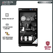 Tủ chống ẩm máy ảnh 50 Lít ANDBON AD-50S , 3 ngăn chống xước