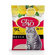 Cát vệ sinh cho mèo Ciao 9L - Cát Nhật cho mèo Nhật thấm hút, vón cục nhanh