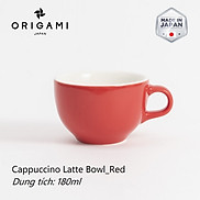 Ly sứ Origami Cappuccino Latte Bowl 180ml uống trà cà phê