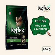 Thức Ăn Hạt Cho Mèo Con Vị Thịt Gà Reflex Plus Kitten Cat Food Chicken 1
