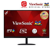 Màn hình máy tính Viewsonic VA2432-H 24 FHD IPS 75Hz VGA, HDMI - HÀNG