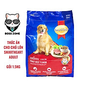Thức ăn cho chó lớn Smartheart Adult 1.5kg vị thị bò