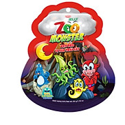 Kẹo dẻo Zoo Monster dai dai túi 3D 50g- Bibica