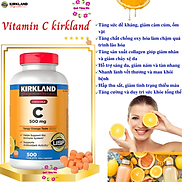 Vitamin C Kirkland Signature Mỹ Tăng cường sức đề kháng, Sáng da