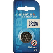 Pin nút Thụy Sỹ RENATA CR2016 3V Made in Swiss Loại tốt - Giá 1 viên