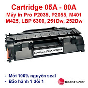Hộp mực 05A 80Adùng cho máy in HP Pro 400 M401, M425, P2035, P2055