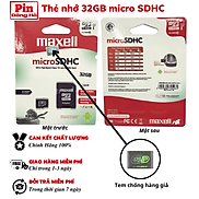 Thẻ nhớ 32GB micro SDHC