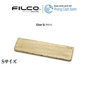 Kê tay bàn phím cơ Filco gỗ Hokkaido Size S - Hàng Chính Hãng