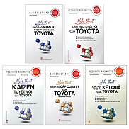 Combo Nghệ Thuật Đào Tạo Và Làm Việc Của Toyota Bộ 5 Cuốn
