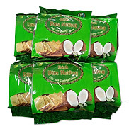 Combo 6 gói bánh dừa nướng Phúc Đạt mỗi gói 180g Đặc sản Quảng Nam