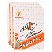 Lốc 5 Tập Vibook Snoopy T125O R In Oly 200 Trang