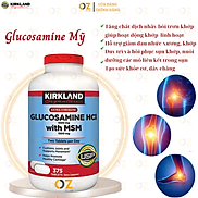 Glucosamine 1500mg Kirkland Signature Mỹ Giảm đau nhức xương khớp
