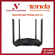 Router WiFi Tenda AC10 V4 2 Băng Tần Chuẩn AC1200 - Hàng Chính Hãng