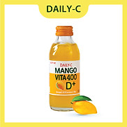 Nước Giải Khát Daily-C Bổ Sung Vitamin C, D Vị Xoài Chai 140ml