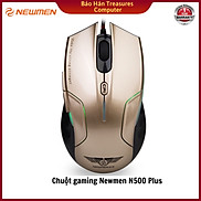 Chuột Gaming có dây Newmen N500 Plus - Hàng Chính Hãng
