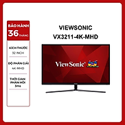 Màn Hình Máy tính Viewsonic VX3211-4K-MHD 32 inch 4K - Hàng Chính Hãng