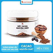 Bột Cacao nguyên chất Light Cacao tốt cho sức khỏe - hũ 150g