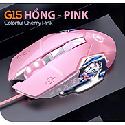 Chuột máy tính Gaming Coputa chuột máy tính laptop có dây G15