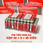 Pin tiểu Maxell AA Hộp 40 + 8 48 Viên Chỉ 99K