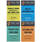 Combo 4 cuốn sách kinh tế tâm đắc nhất Donald Trump
