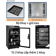 Khay tủ chống ẩm 30-40-50 lít Andbon, Hàng chính hãng
