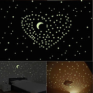 100 ngôi sao dán tường phát sáng trong đêm HPM100Star