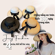 Mũ Cói Chuông Nơ Jussy Fashion Nón Cói Lồng Đèn Hội An Vintage Kiểu Dáng