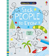 Sách tô vẽ tiếng Anh Stick People To Draw