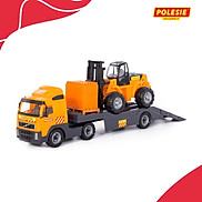 Xe tải kết hợp xe nâng đồ chơi PowerTruck Polesie Toys