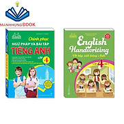 Sách - Combo 2c - Chinh phục ngữ pháp và bài tập tiếng Anh lớp 4 & Vở tập