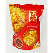 Bánh gạo thịt heo cay Rice cracker with Spicy pork floss - Thai Lan