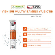 Viên Sủi Dr. Frei Bổ Sung Vitamin Tổng Hợp Và Biotin  Hộp 20 Viên
