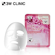 Mặt nạ chiết xuất từ Collagen 3W CLINIC FRESH COLLAGEN MASK SHEET 10 miếng