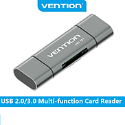 Đầu đọc thẻ nhớ đa năng USB2.0 3.0 Type C, Micro USB, hỗ trợ thẻ SD