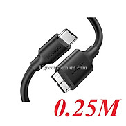 Cáp USB type C to Micro B Ugreen 90995 dài 25cm - Hàng chính hãng