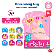 Đồ Chơi Dán Móng Tay 150 chi tiết - TOI Nail Stickers