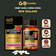 Viên uống viêm đường tiết niệu Go Cranberry nhập khẩu New Zealand