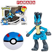 Đồ Chơi Bóng Pokemon Biến Hình - Lucario - Pokemon Toys ZC8919E