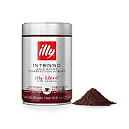 Cà phê bột Illy Intenso Bold Roast Ground Coffee 250g - Hương vị mãnh liệt