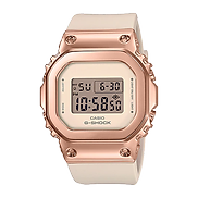 Đồng hồ nữ dây nhựa Casio G-Shock chính hãng GM-S5600PG-4DR