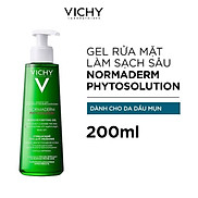 Gel Rửa Mặt Sạch Sâu Giảm Dầu Vichy Normaderm Phytosolution