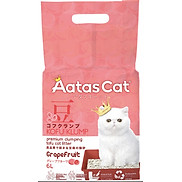 cát vệ sinh cho mèo đậu nành Aatas Cat 6L có 8 mùi hương thơm dễ chịu