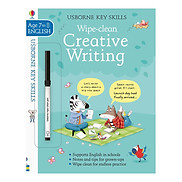 Sách tẩy xóa tiếng Anh - Usborne Key Skills Wipe-Clean Creative Writing 7-8